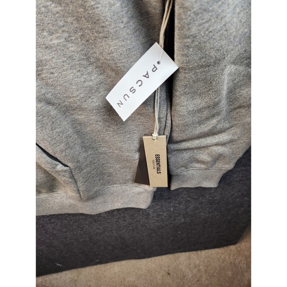 Essentials Fear of God Hoodie Light Oatmeal With Tags Men's Size XS - Picture 4 of 11